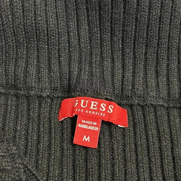 Guess Alanis Zip Sweater Black Medium. NWT - Picture 4 of 7